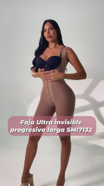 AFRODITA Faja Ultrainvisible SMI7132 – Larga, triple efecto lifting y compresión progresiva
